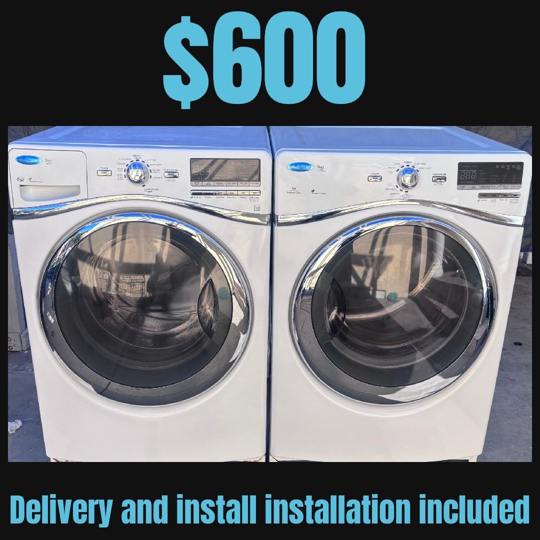 Whirlpool Washer And Gas Dryer