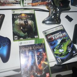 Import Tuner. Darkest Of Days. And Knights Contract. All Cib Xbox 360
