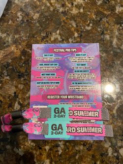 2 hard summer passes GA