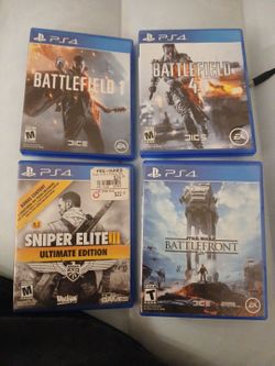 PS4 Games 5 each
