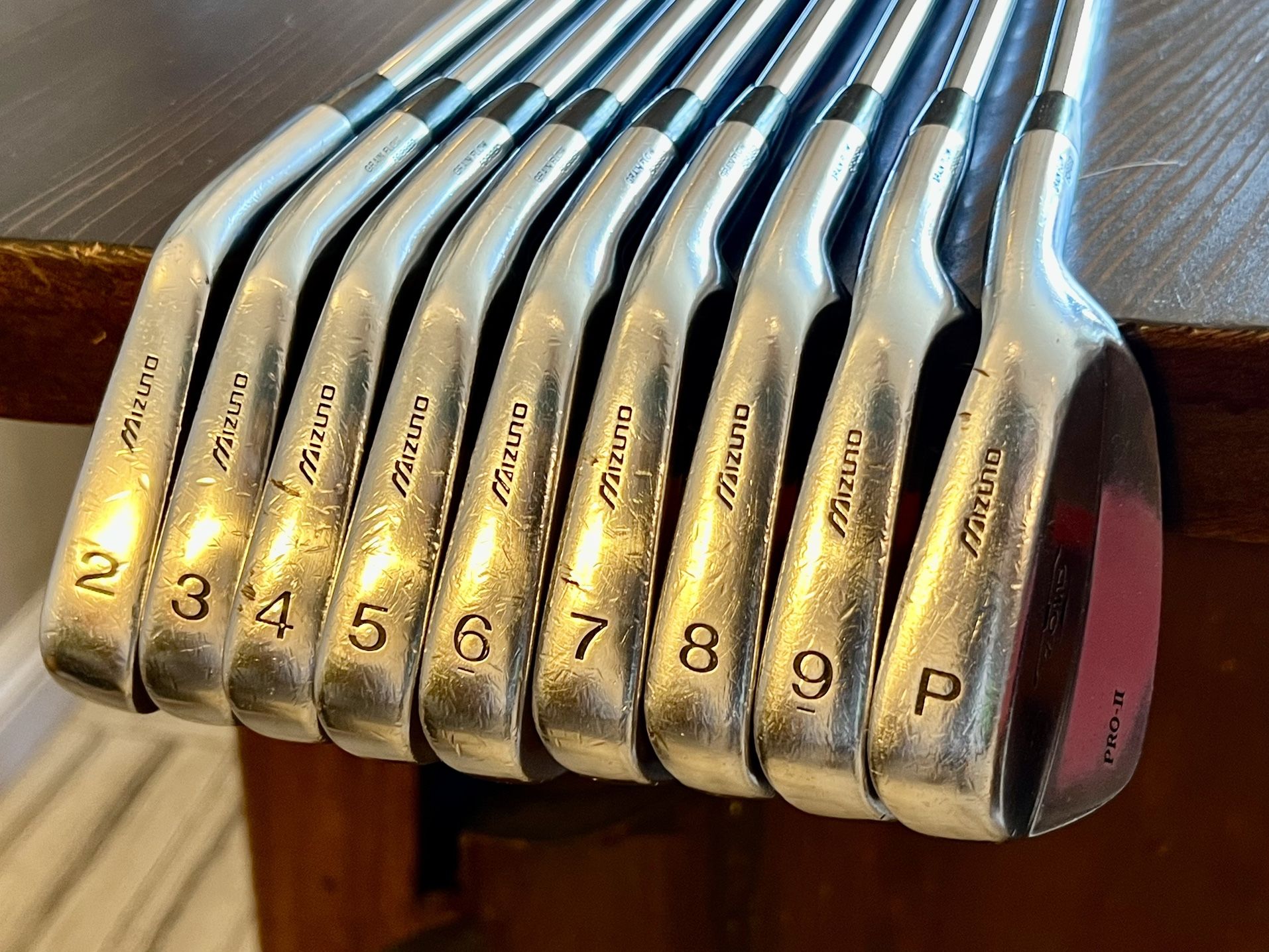 Mizuno T-Zoid Pro II Forged Iron Set, 2-P - Brand New Grips