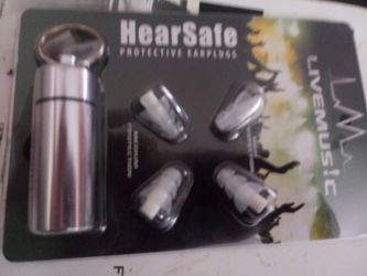 Hearsafe proctective earplugs