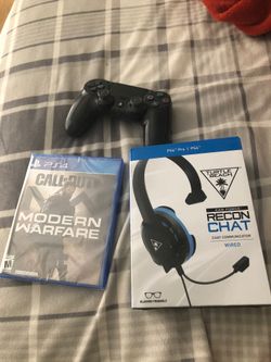 Game controller & head set