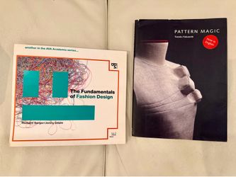 Fashion Designer Book, the fundamentals of fashion design & Pattern Magic