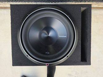 Rockford Fosgate  subwoofer and amp