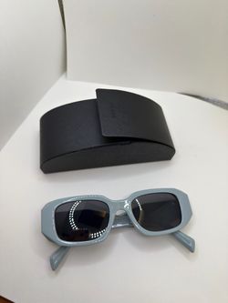 Prada Rectangle Sunglasses with Case
