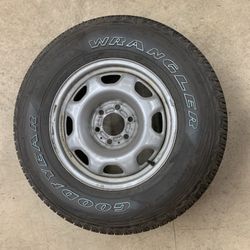 Ford F150 Steel Rim And Tire