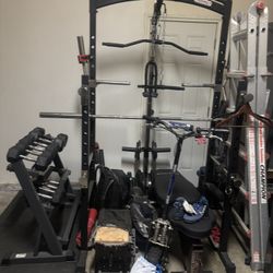 Marcy Weight Rack And Dumb Bells With Dumbbell Rack
