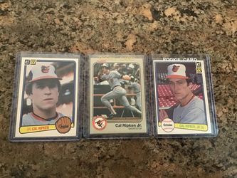 3 card lot cal Ripken