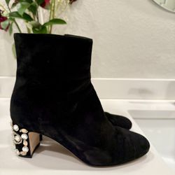 Dolce & Gabbana Embellished Booties