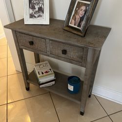 Adorable Wood Side Table 