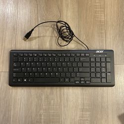 Acer Wired Keyboard new