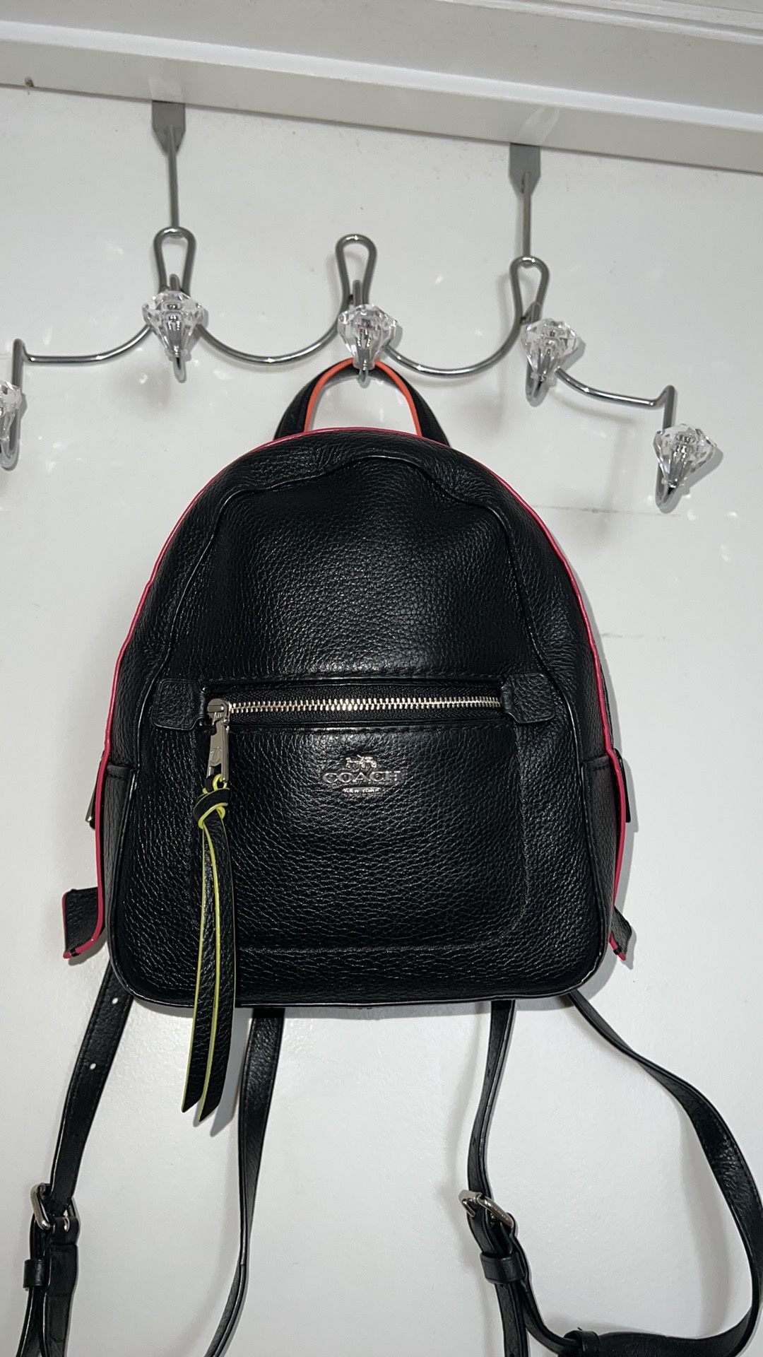 Coach ANDI backpack Crossbody BLACK NEON collection - www.najaf-host.net