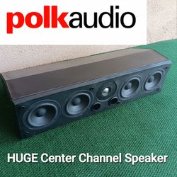 Huge POLK AUDIO CS350-LS Awesome Sound Handles 250 watts!
