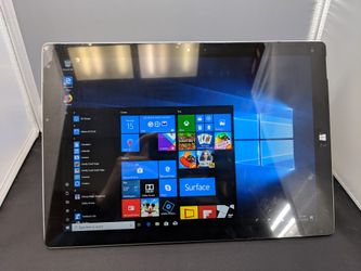 Microsoft surface pro 12.5" 8gb ram 256ssd +windows 10 professional + Microsoft office with original charger
