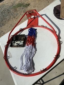 Basketball hoop and brand new new