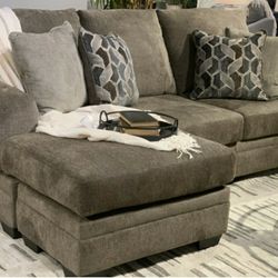 Chocolate/Brown Sectional Sofa BRAND NEW!