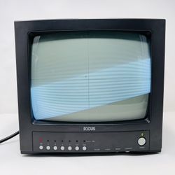 VINTAGE FOCUS VIDEO CRT MONITOR FS-412Q ! GG