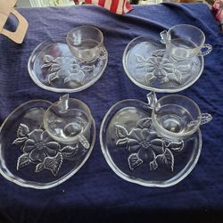 Vintage Glass Tea sets