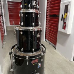 Sound Percussion Black Drum set