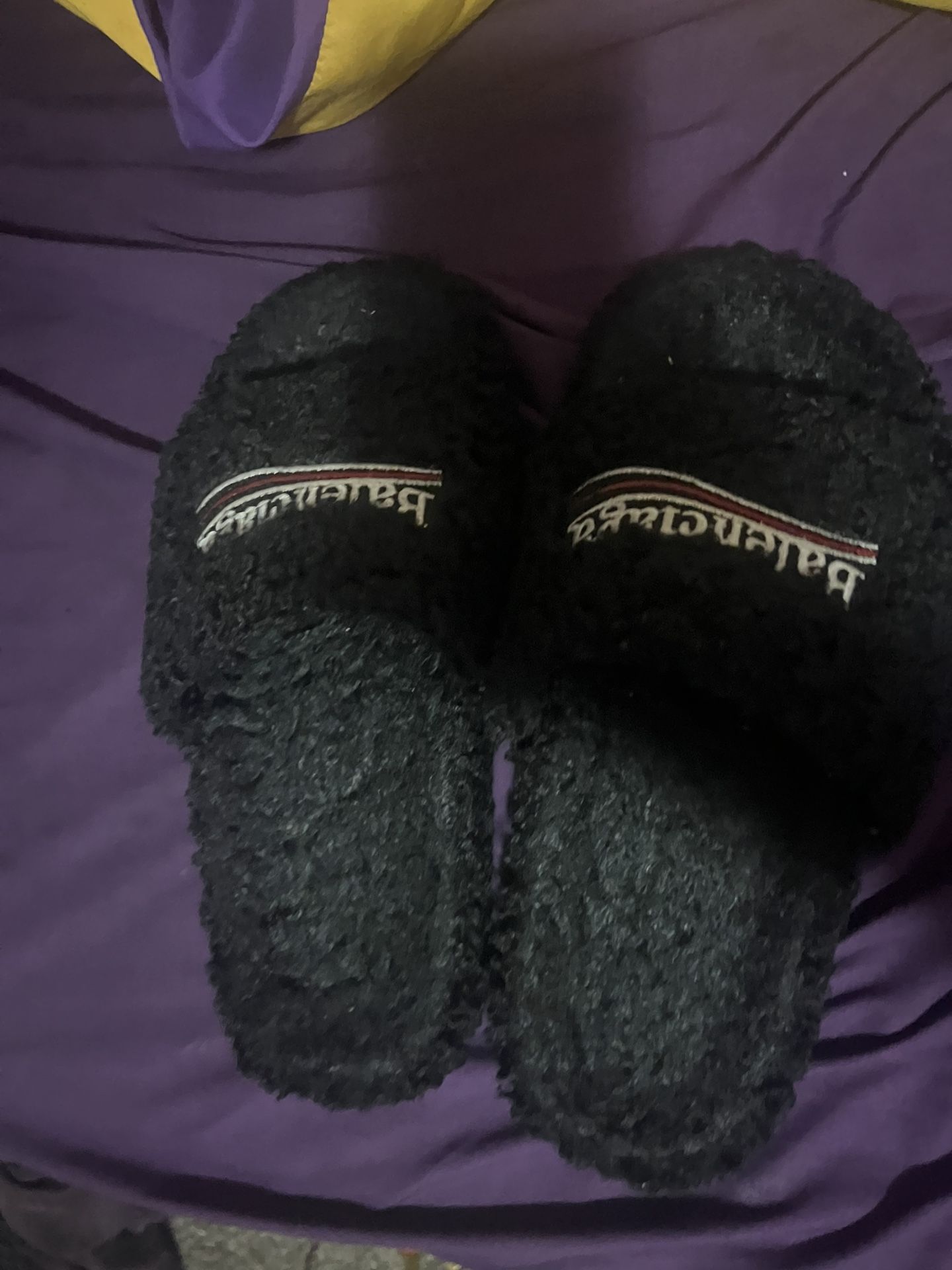 Balenciaga Fur Slides Size 9 Mens