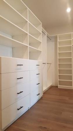 Custom made closets