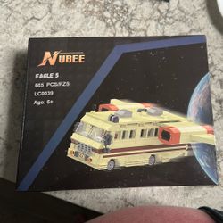 Nubee Spaceballs Eagle 5 Building Block Set, 665 Pcs, 6+