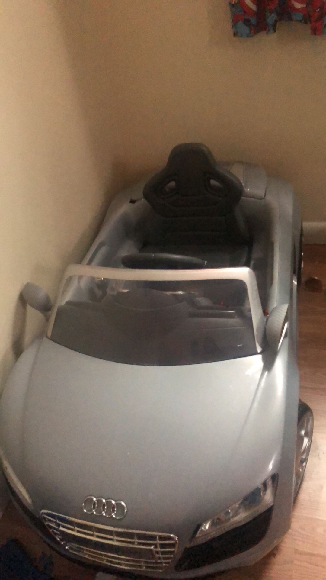Audi ride on, NEVER USED.