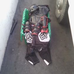 Fox Vest ,Pants,Arm pads,Leg pads Nek Suport