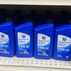 Chevron Supreme Motor Oil 