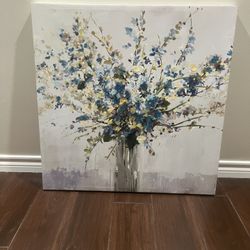 Floral Wall Art Canvas Decoration 