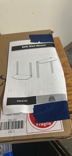 Glass Mountable Console Rack