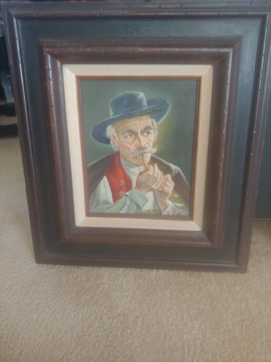 Oil Painting Framed