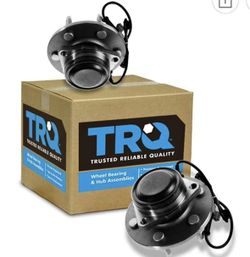 TRQ Front Wheel Bearing & Hub Assembly Pair for Chevy GMC Pickup Truck 2WD Van