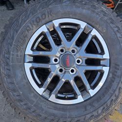 Original 18" TOYOTA TACOMA TRD Sport Wheels With New HANKOOK DYNA PR0 X T TIRES