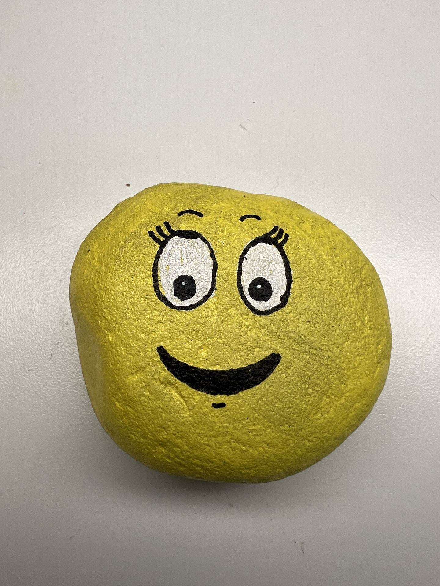 Smiley Painted Rock