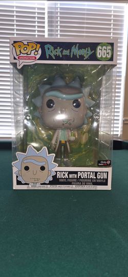 Funko Pop! Animation Rick and Morty Rick Sanchez w/ Portal Gun #665 Vinyl Figure
