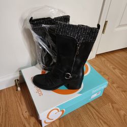 Black Boots - Size 8