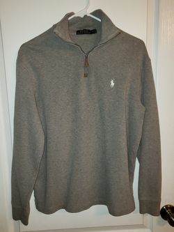 POLO RALPH LAUREN PULL OVER ZIP SWEATER SIZE SMALL