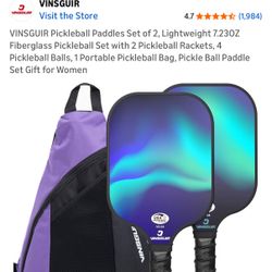 Pickle Ball Paddle Set