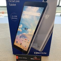 Sky Android Tablet 8” 32GB $80