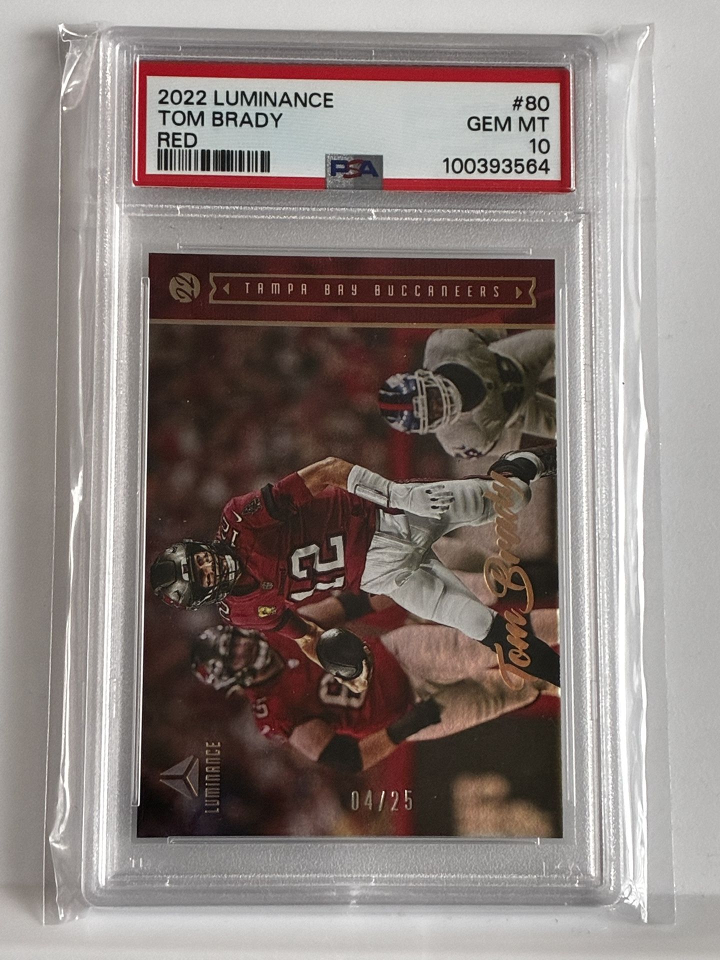 Tom Brady Football Card