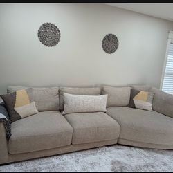 Moving Sale: 2 pcs sofa