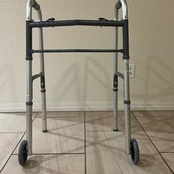 ProBasics Steel Adult Walker w Wheels