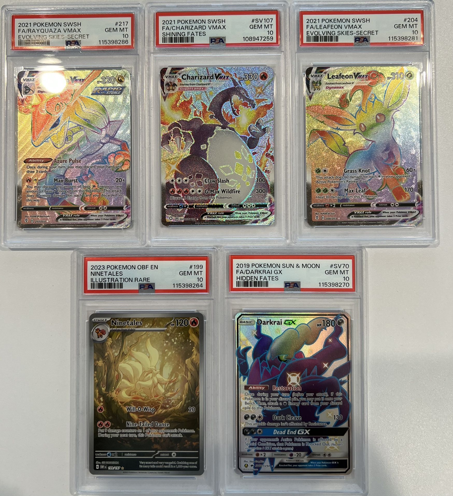 Pokemon Slabs