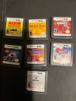 Assorted Nintendo ds games