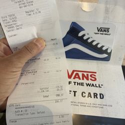 Vans $200 
