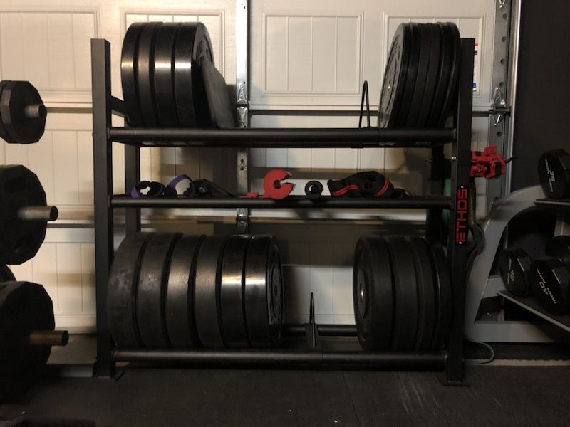 Bumper Plate Medicine Ball Storage Rack for Sale in Las Vegas