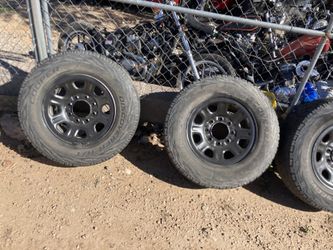 4 Barley Used Cooper Discovery 8 Lug Rims