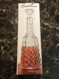 36oz Crystal Decanter NEW in Box!